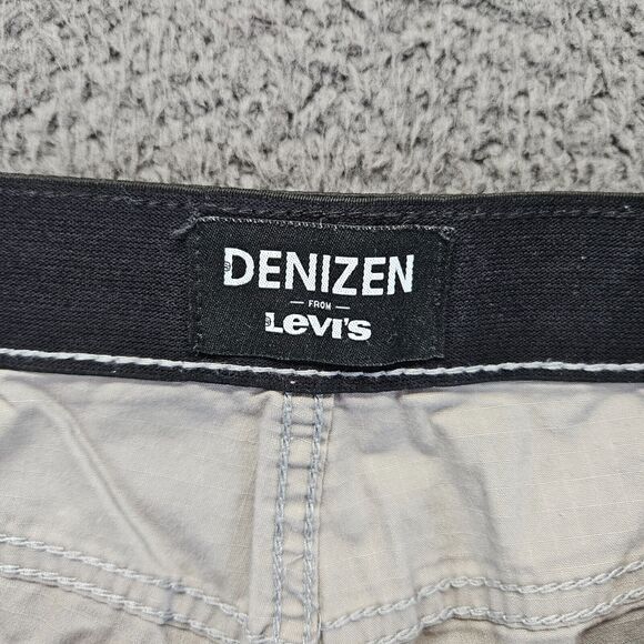 Denizen from Levis Jogger Pants Men Size 34 Gray Elastic Waist - Picture 6 of 10